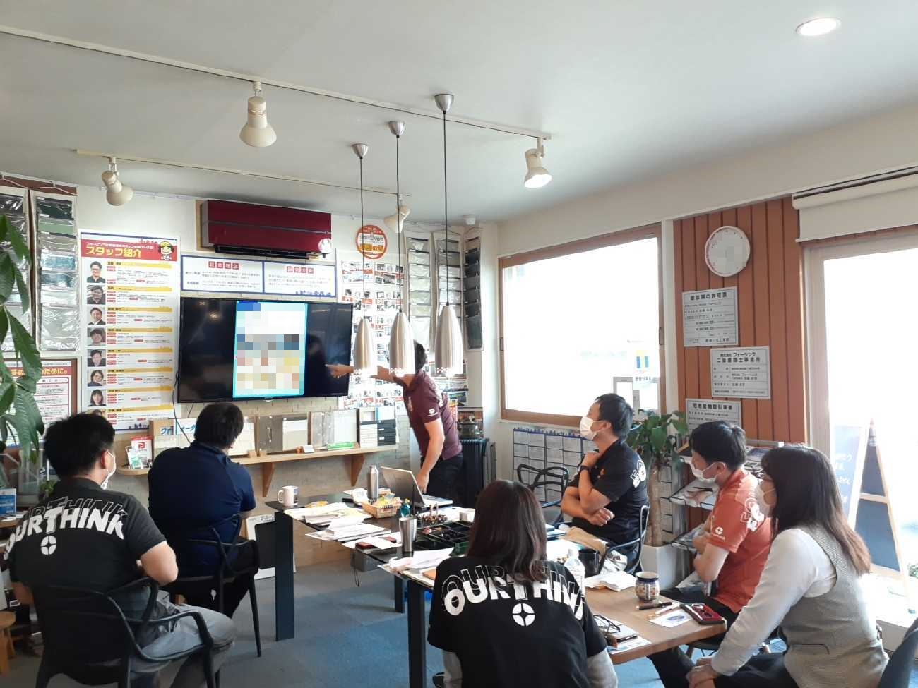 月一のミーティング