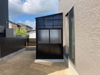 ストックヤード新設でお家もスッキリ☆