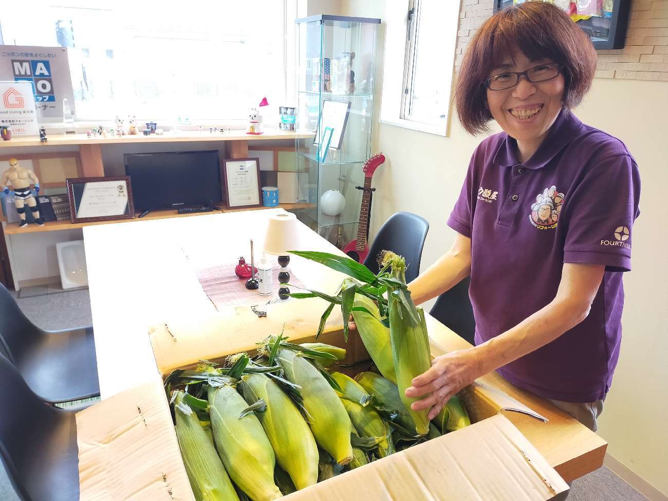 遠くに住む息子さんからのプレゼント☆