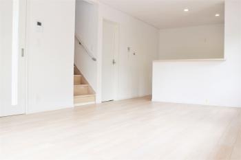 リノベーション工事　リビング階段