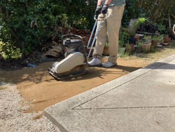 ♫庭の整地や盛土もご相談ください♬
