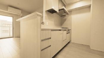 システムキッチン　掃除　しやすい　シンク　水廻り　汚れ　火廻り　キッチンパネル　人造大理石　IH