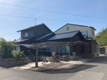 母屋と増築部分のリフレッシュ塗装☆