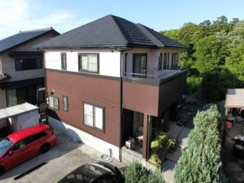 屋根リフォームと一緒に外壁塗装も！