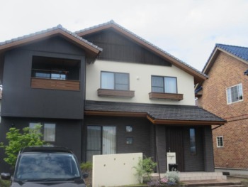 新築時の塗装を蘇らせました☆