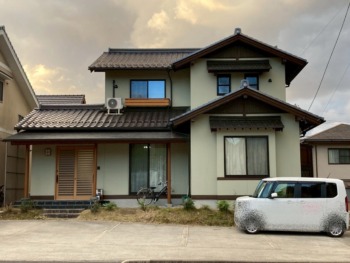 お洒落に仕上がる定番色でリフレッシュ塗装です！