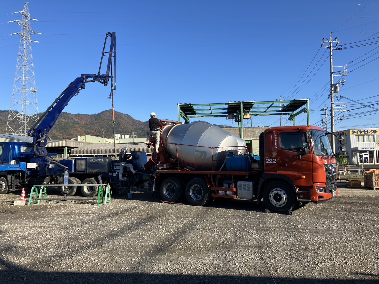 新社屋ストーリー⑤～コンクリート打設～