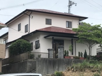 アステックペイントで屋根・外壁塗装お任せ下さい！アイシーピンク使用☆