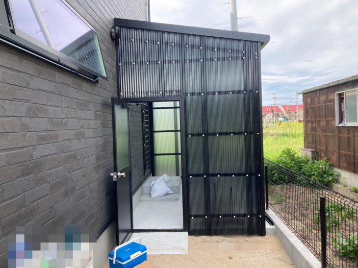 奥様熱望のストックヤード新設です♪