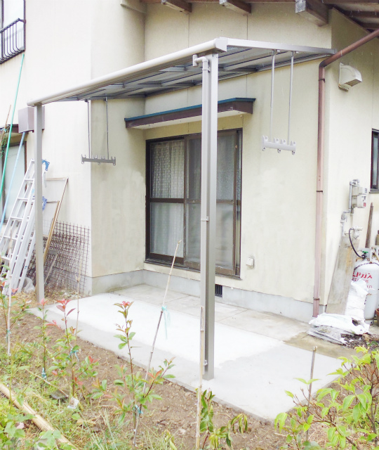 テラス取付け工事