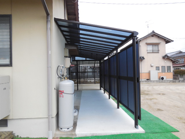 ★広々★洗濯物干しスペース実現～テラス工事～