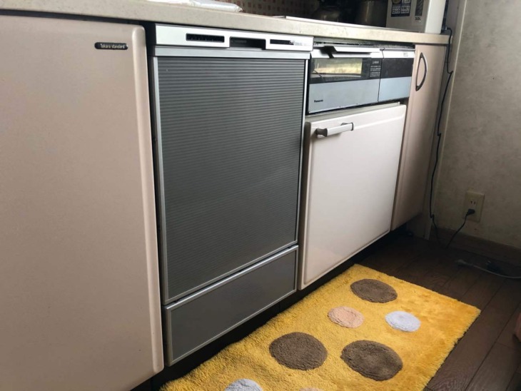 食器の量に応じて運転コースを選べる”食器洗い乾燥機”へ