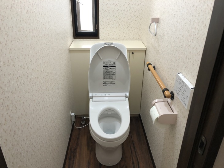 統一感のある　より素敵なトイレルーム
