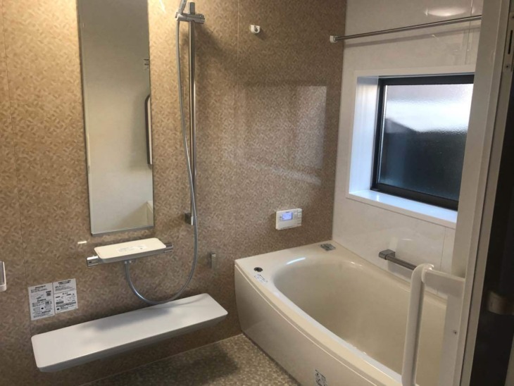 冬でも暖かく、快適な浴室になりました！