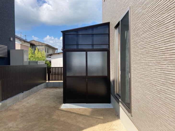 ストックヤード新設でお家もスッキリ☆