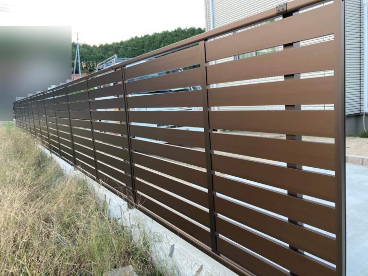 安心して生活できる敷地空間に