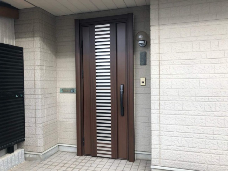 たった1日で玄関が性能大幅向上♪