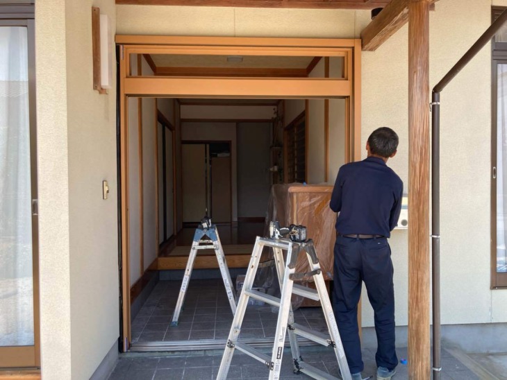 シュミレーションでイメージ膨らむ玄関リフォーム