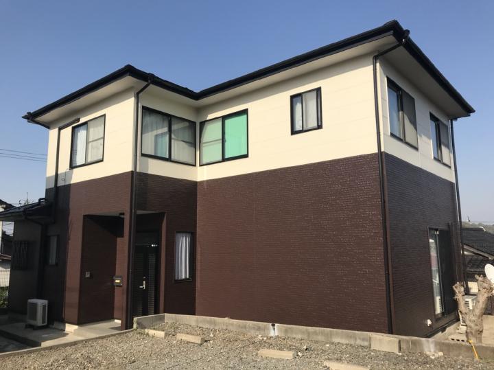 松江市N様邸屋根・外壁塗装リフォーム事例