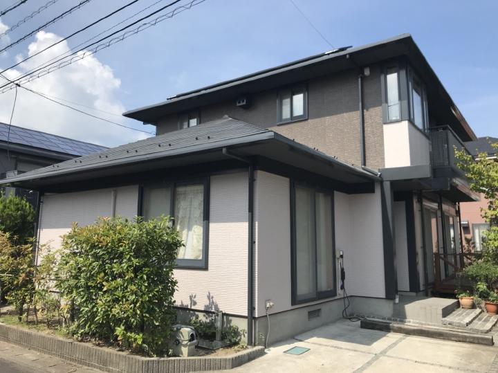 松江市Ａ様邸外壁塗装リフォーム事例