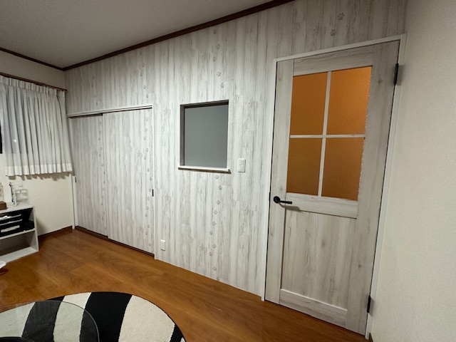 子ども部屋を壁1面のみ大幅リフレッシュ♪