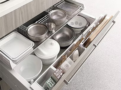 パッと取り出せる引き出し収納