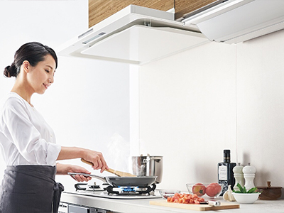 汚れにくくお手入れしやすい機能を多数搭載