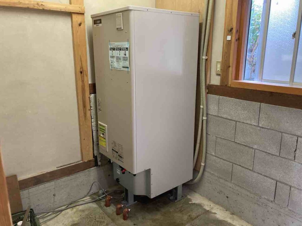 【松江市】電気温水器からエコキュートへ交換工事☆