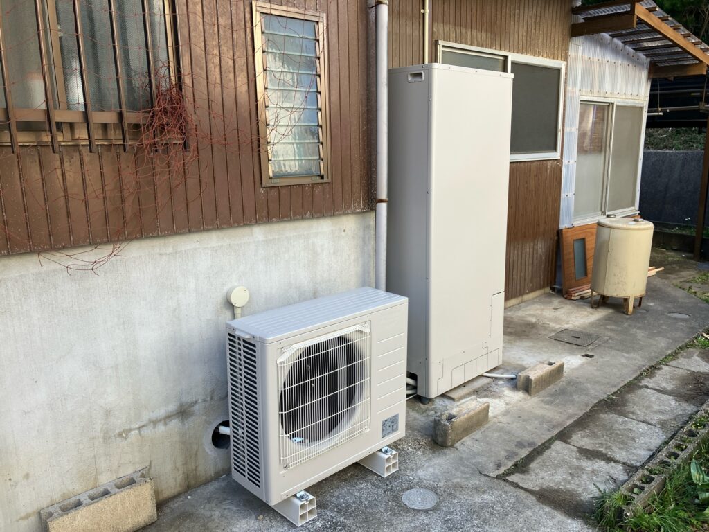 　【出雲市】灯油給湯器から三菱エコキュートへ交換！快適＆省エネな暮らしを実現